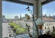 Blickfang pur! 2,5-Zimmer-Maisonette mit Galerie &amp; Fernsicht auf Schloss Wilhelminenberg