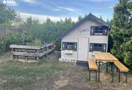 Komplettübergabe - 71m², 3,5 Zi., Terrasse - Ferienbungalow am Privatsee in Trausdorf!