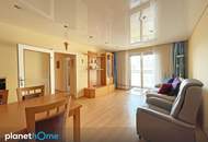 Lichtdurchflutete 3-Zimmer-Wohnung mit Loggia - hohes Stockwerk, gepflegter Zustand