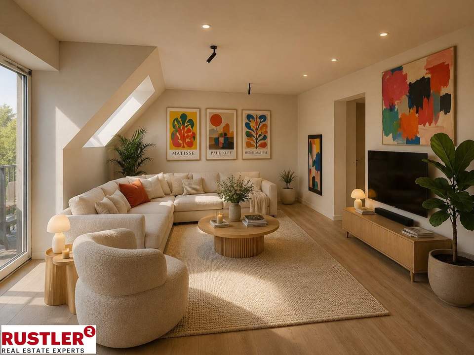 Exklusive Dachgeschosswohnungen mit hofseitigen Terrasse nähe Schubertpark