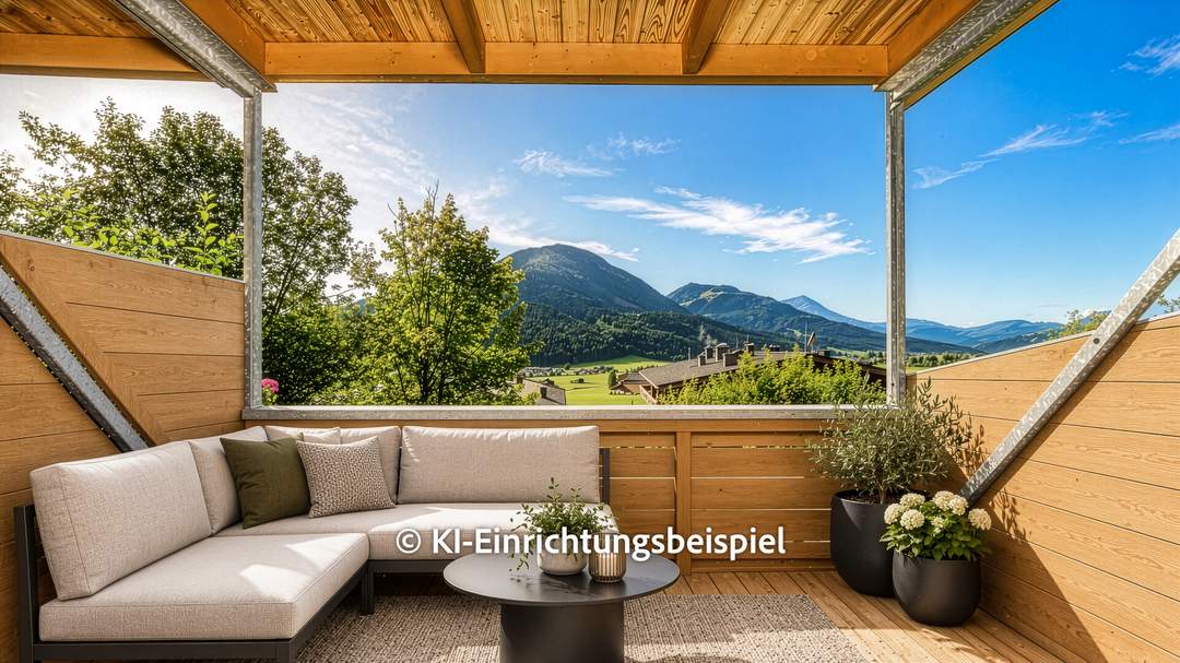 3-Zimmerwohnung in Ruhelage am Sonnberg mit schönem Ausblick