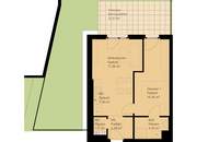 2-Zimmer Neubau Gartenwohnung inkl Markenküche, Außenfläche und Kellerabteil / K3-02