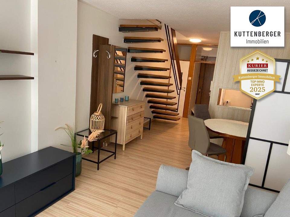 MAISONETTE-EIGENTUMSWOHNUNG MIT 3 BALKONEN IN ZENTRALER LAGE VON KREMS