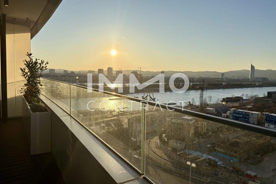 NEW &amp; completely furnishe: Pool, Gym, Bar, Lounges, Supermarket in the Building, great infrastructure, Wohnung-miete, 1.749,61,€, 1220 Wien 22., Donaustadt