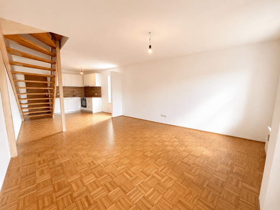 Hell und Geräumig: 3-Zimmer-Maisonette mit ca. 80 m² auf zwei Ebenen