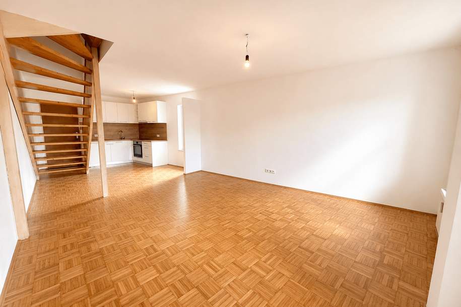Hell und Geräumig: 3-Zimmer-Maisonette mit ca. 80 m² auf zwei Ebenen, Wohnung-miete, 674,20,€, 8480 Südoststeiermark