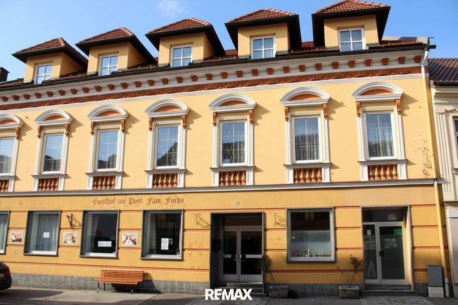 Großzügiges Traditionshaus – Gastronomie, Beherbergung &amp; Wohnen unter einem Dach, Haus-kauf, 310.000,€, 3631 Zwettl
