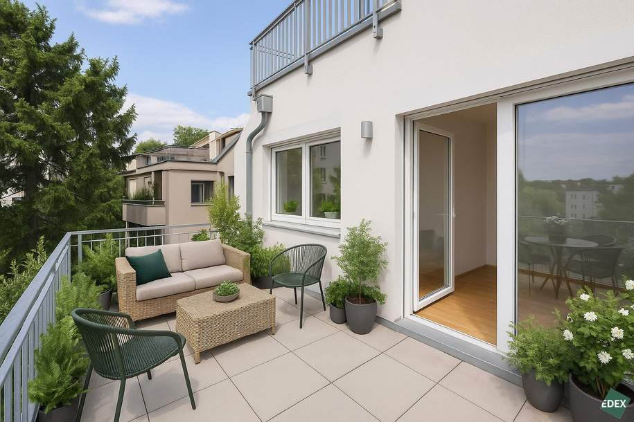 Sonne, Ruhe, Weitblick – Zuhause in Währing, Wohnung-miete, 2.199,00,€, 1180 Wien 18., Währing