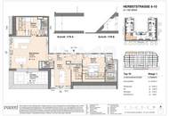 Wohnen im Dachgeschoß! 3 Zimmer, 2 Bäder en-suite! NEUBAU!