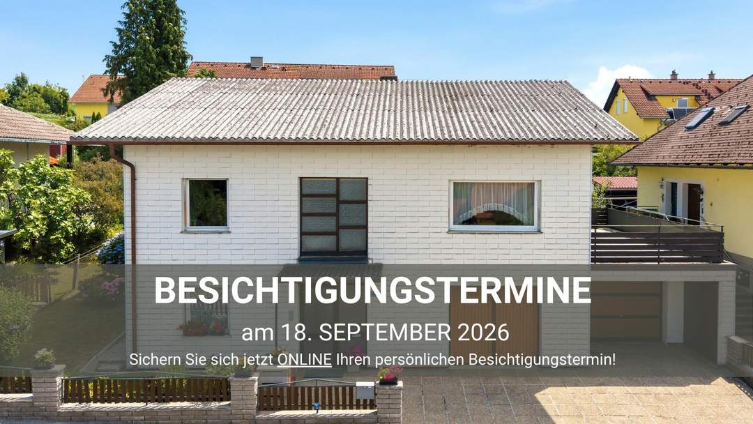 Einfamilienhaus mit großem Garten und Platz für individuelle Wohnideen