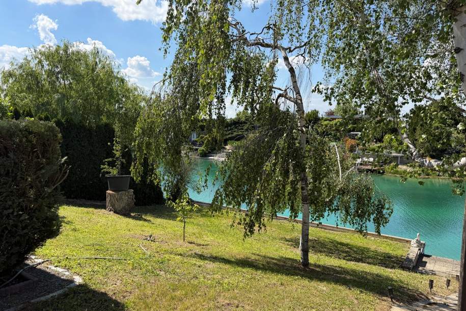 Badebungalow auf Pachtgrund mit direktem Seezugang, Haus-kauf, 65.000,€, 2301 Gänserndorf