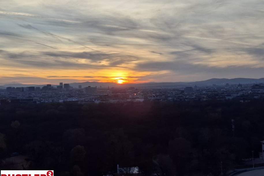 Sundowner über den Dächern!, Wohnung-miete, 3.087,17,€, 1020 Wien 2., Leopoldstadt