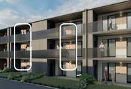 Erstbezug! 2-Zimmer-Wohnung, ca. 55 m², EG mit Terrasse &amp; Garten für Eigennutzer