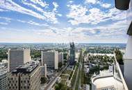 DANUBEFLATS: 40. Stock - Jeden Tag Sonnenuntergang - Edle 2-Zimmer-Wohnung