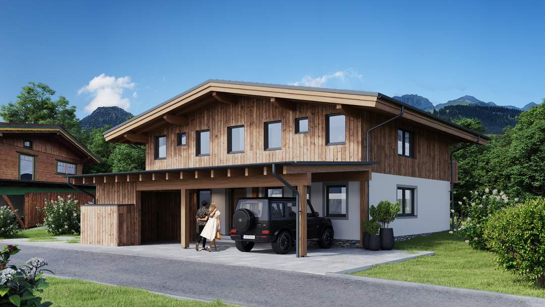 Grundstück mit Bergblick &amp; Topbebaubarkeit - Bewilligung für Doppel- &amp; Mehrfamilienhaus