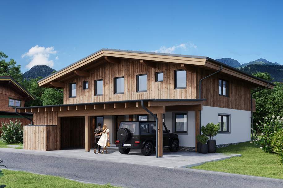 Grundstück mit Bergblick & Topbebaubarkeit - Bewilligung für Doppel- & Mehrfamilienhaus, Grund und Boden-kauf, 375.000,€, 6391 Kitzbühel