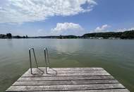 Idyllisches Seehaus mit privatem Steg am Waldschacher See