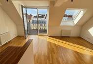 Sonnige Dachmaisonette mit Terrasse &amp; Weitblick in 1100 Wien