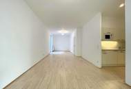 Erdgeschoß, barrierefrei, Innenhof! Ruhige, loft-artige Neubauwohnung mit 2 kl. Terrassen