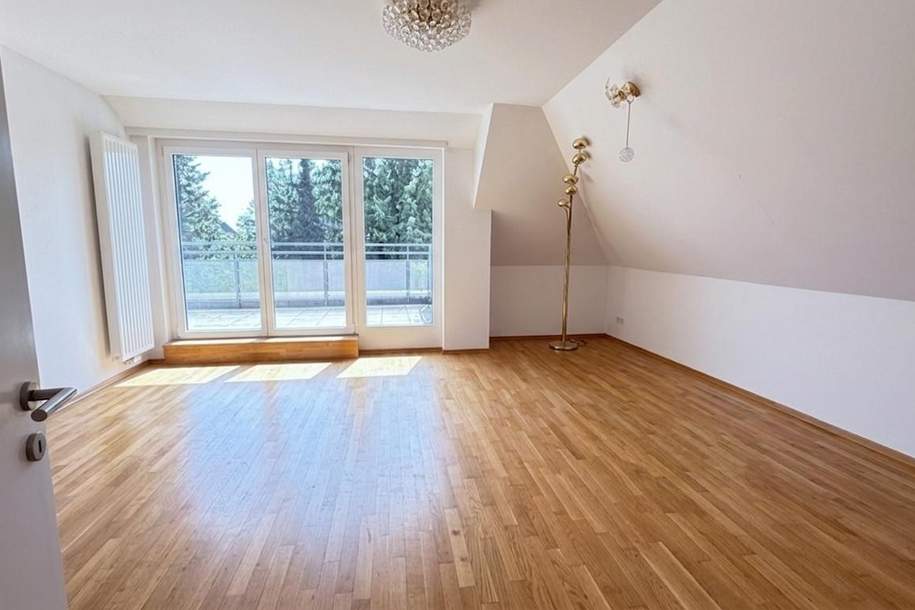 Oswaldgasse: Oberstes Stockwerk, 18m² TERRASSE und hofseitig ruhig! Klimaanlage!, Wohnung-miete, 2.190,00,€, 1120 Wien 12., Meidling