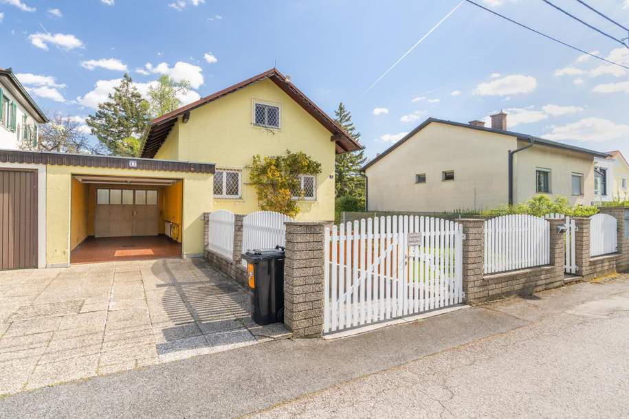 Entzückender Wohntraum zum Sanieren in TOP-Erholungslage / Wassernähe / O. Mühlwasser / Schillerwasser!, Haus-kauf, 719.000,€, 1220 Wien 22., Donaustadt