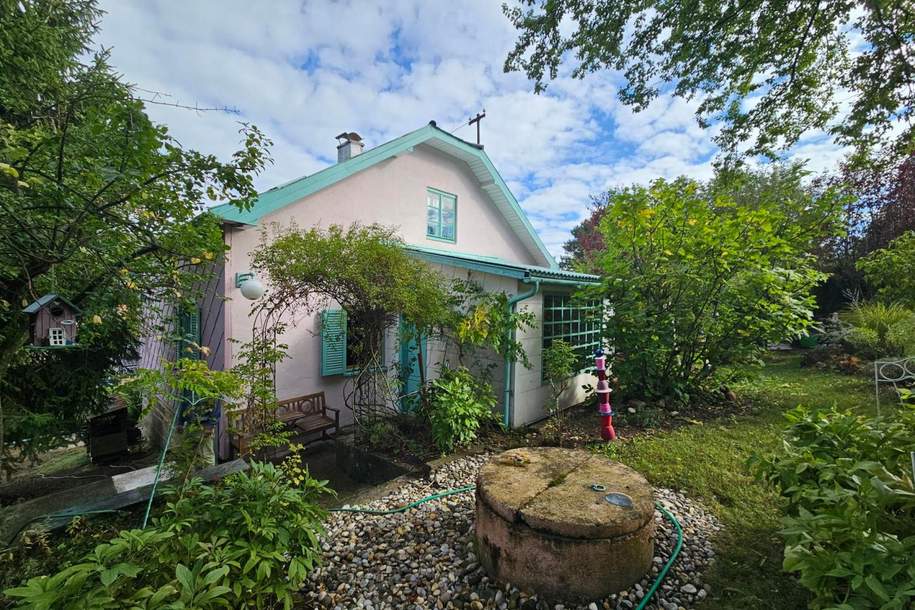 SOMMERHAUS - SCHÖNE AUSSICHTSLAGE IN EICHGRABEN, Haus-kauf, 350.000,€, 3032 Sankt Pölten(Land)