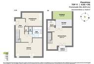 PROMENADE: Sensationelle Maisonettewohnung mit Terrasse & Balkon!