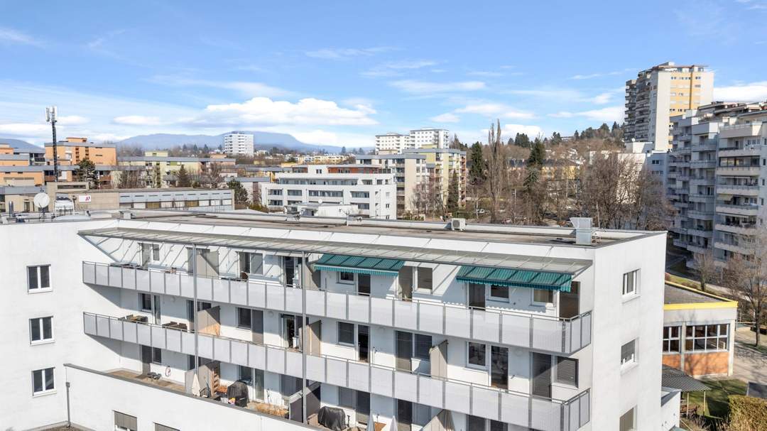 4-Zimmer-Wohnung mit 24 m² Balkon in Graz-St. Peter