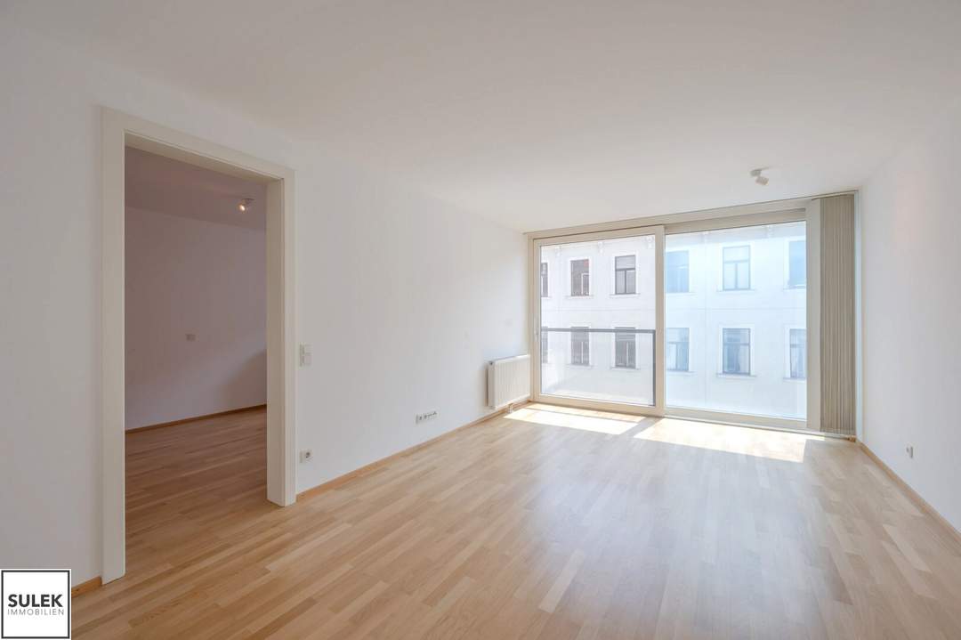 ab JULI: gut geschnittene 2-Zimmer Neubauwohnung in beliebter Lage (Zieglergasse 50).