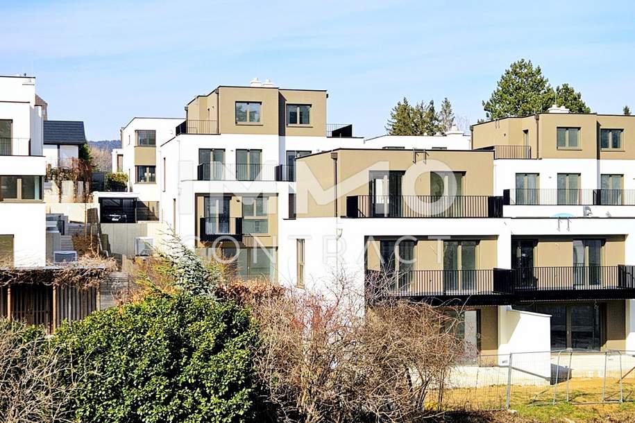 Eleganz trifft modernen Wohnkomfort: Exklusive lichtdurchflutete Doppelhaushälfte - attraktive Lage, Haus-kauf, 1.350.000,€, 2380 Mödling