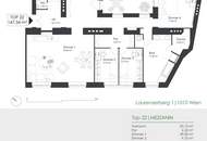 Exklusive 4-Zimmer-Wohnung in Bestlage in Wiener Innenstadt inkl. Einbauküche und Terrasse!