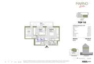 3-Zimmer-Erstbezug mit hofseitigem Balkon