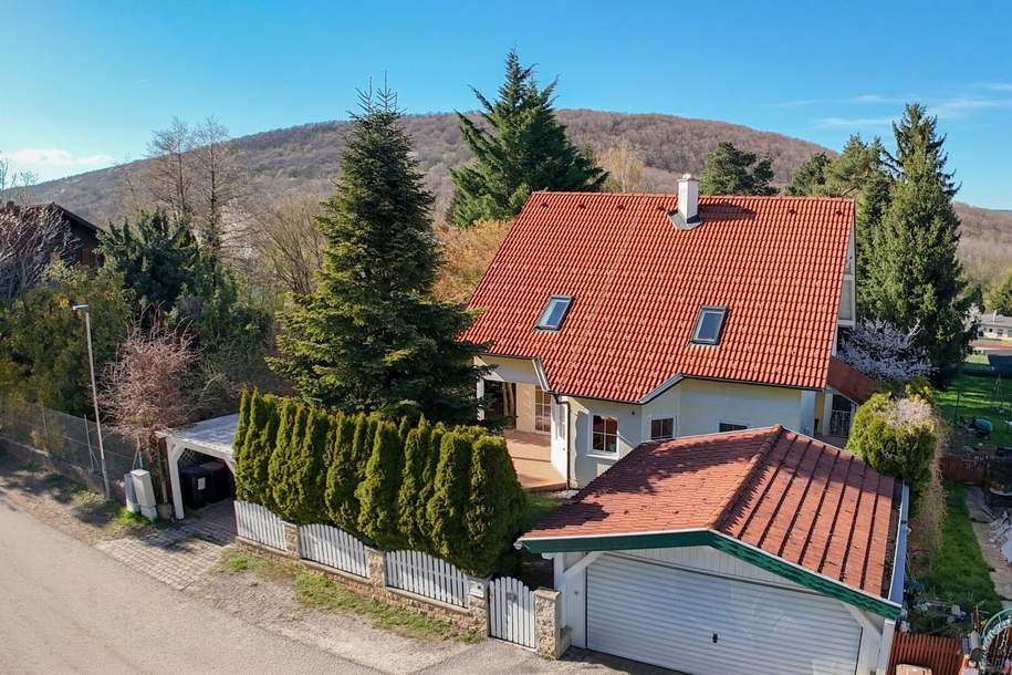 Einladendes Haus im Grünen! Großer Grund, Südterrasse, Keller und Doppelgarage, Haus-kauf, 680.000,€, 3012 Sankt Pölten(Land)