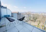 EXKLUSIVES WOHNEN IN OBER DÖBLING - 3-Zimmer Dachgeschoss mit Blick auf den Kahlenberg