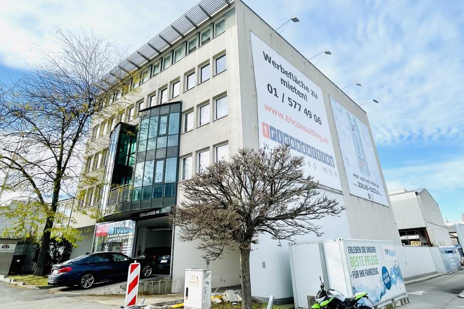 Büro-/ Ordinationsfläche in 1110 Wien zu vermieten – Modern, gepflegt und optimal gelegen! PKW-Stellplatz vorhanden, Räume veränderbar, Gewerbeobjekt-miete, 2.317,46,€, 1110 Wien 11., Simmering