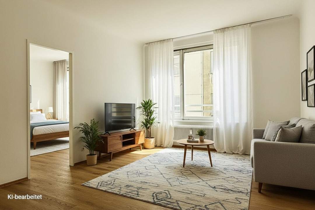 Viel Platz &amp; Flexibilität - Mitten in Wien: Neu adaptiertes 104 m² City-Apartment mit zwei Eingängen