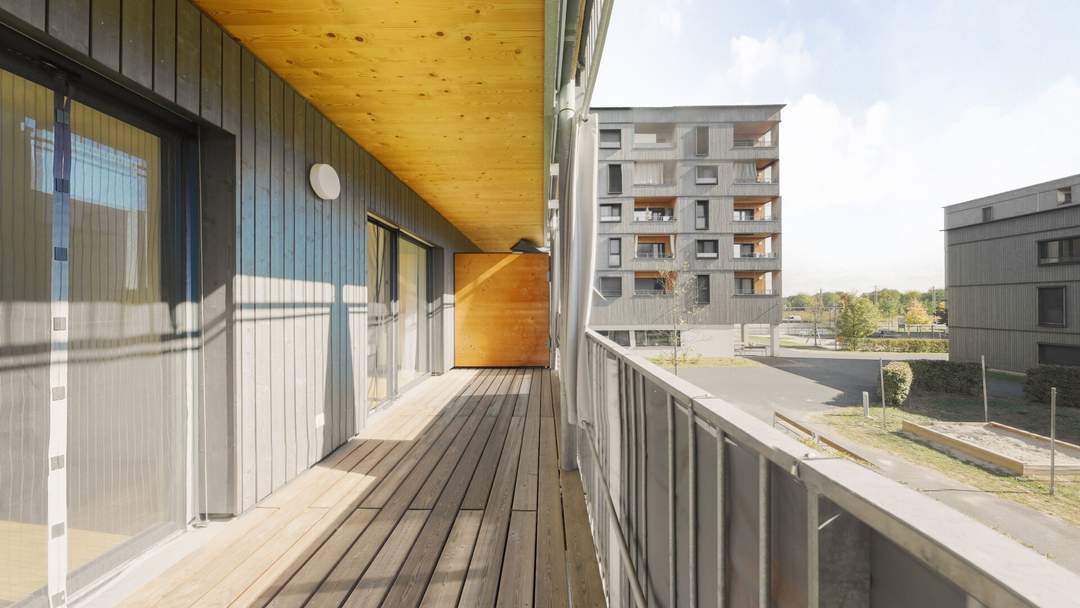Ein Zuhause mit großem Balkon – 3-Zimmer-Wohnung in Graz-Reininghaus