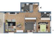 Wohnen in der Salzstadt | 3-Zimmer-Wohnung in Hall in Tirol