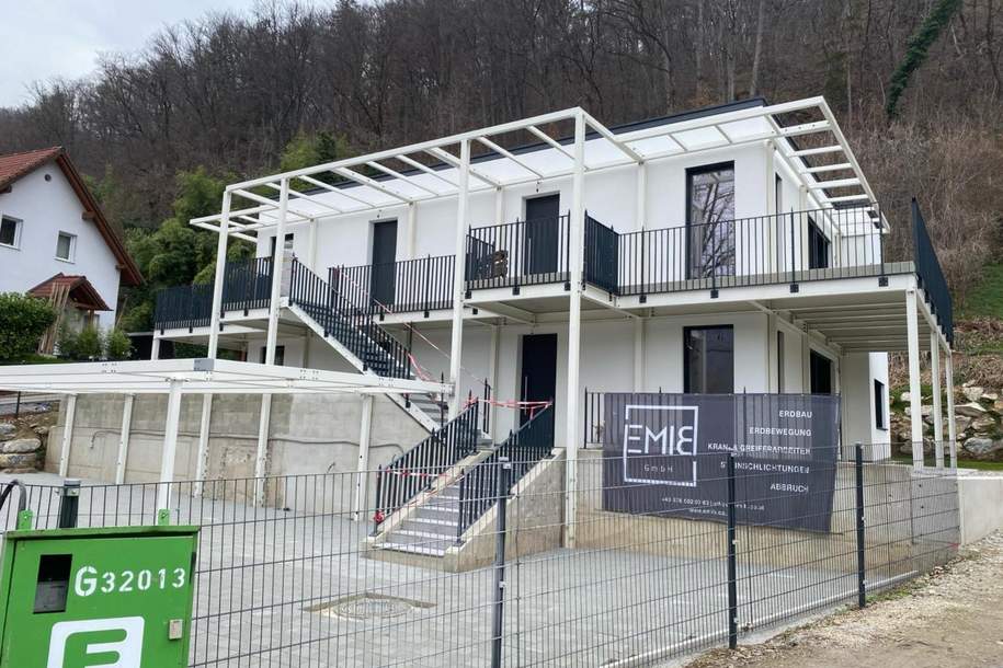 Attraktives Neubauprojekt mit 4 Wohneinheiten und exzellenter Renditeerwartung Nähe Graz, Gewerbeobjekt-kauf, 1.150.000,€, 8046 Graz(Stadt)