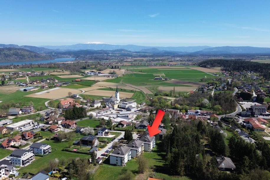 Sonnige, frisch sanierte 2-Zimmer-Wohnung mit Loggia in St. Kanzian am Klopeiner See, Wohnung-kauf, 164.900,€, 9122 Völkermarkt