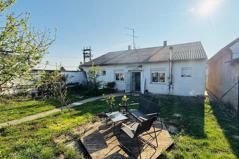 Neuer Preis - Einfamilienhaus auf Eckgrundstück mit Einfahrt & Nebengebäuden, Haus-kauf, 159.999,€, 2425 Neusiedl am See