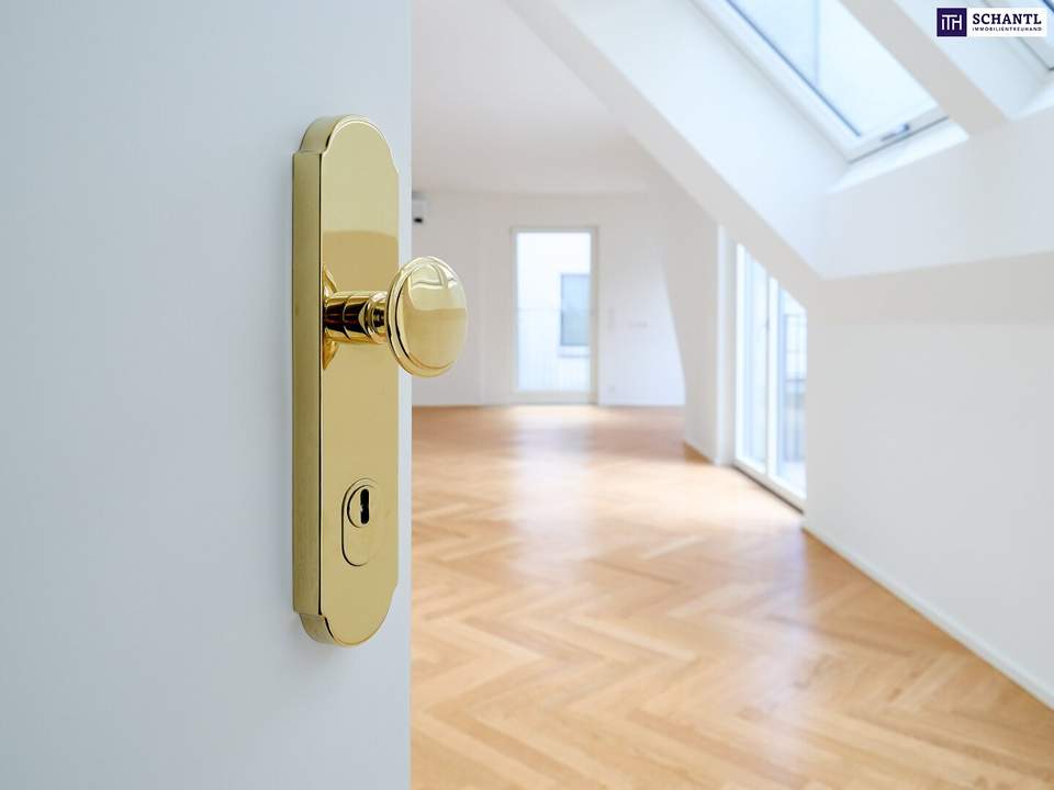 Luxuriöses Penthouse in Bestlage: Private Liftfahrt - 50 m² Sonnenterrasse - 5 Zimmer. So will man leben!