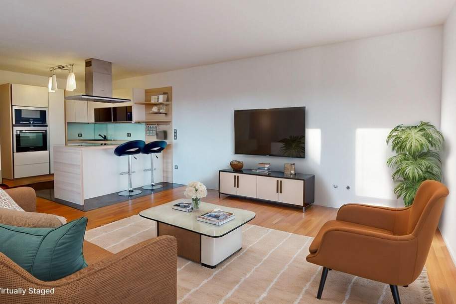 Wien-Stammersdorf: 4-Zimmer-Loggia-Wohnung mit Blick ins Grüne, Wohnung-kauf, 445.000,€, 1210 Wien 21., Floridsdorf