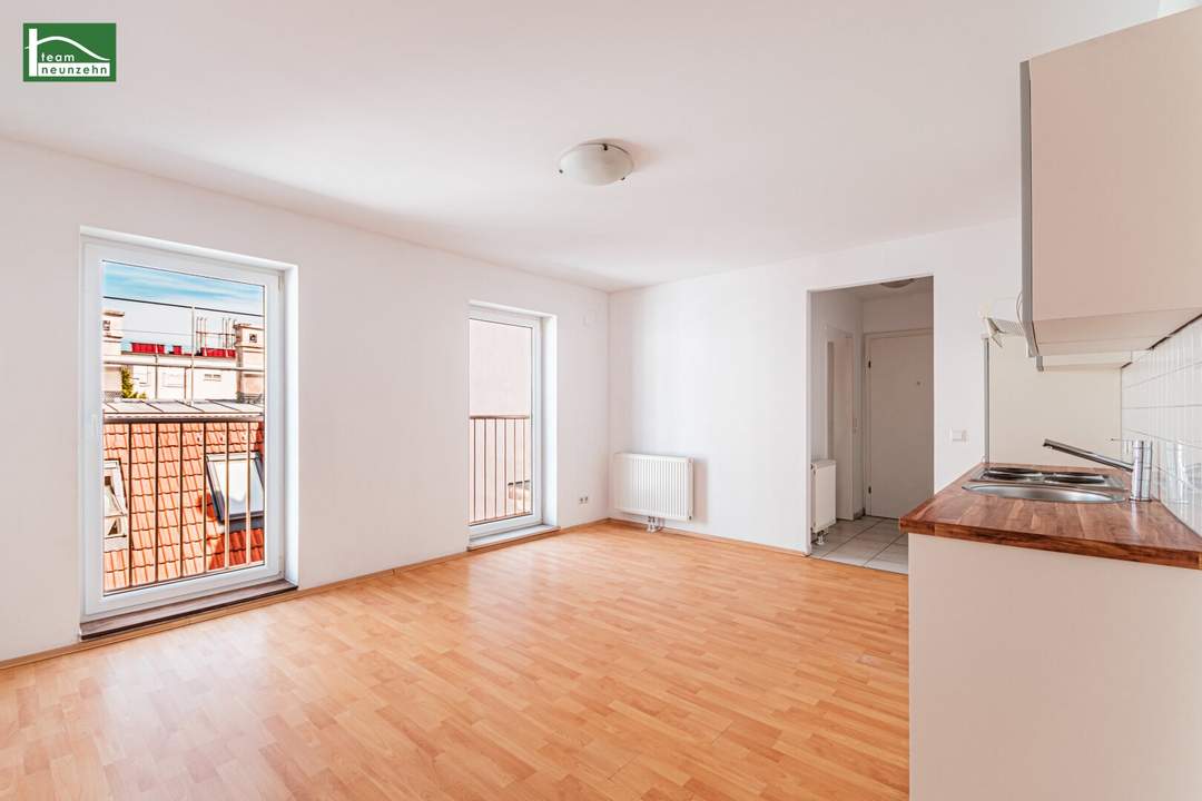 Helle Wohnung mit Innenhofausrichtung im Dachgeschossausbau - Nahe U4 und U6 Längenfeldgasse!
