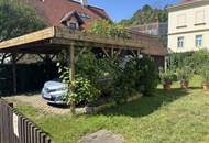 ++HOCHPARTERREWOHNUNG mit GARTENANTEIL in in RUHIGER STRASSGANGER-LAGE++ GARTENNUTZUNG ca. 280m², CARPORT++ LEICHT SANIERUNGSBEDÜRFTIG++