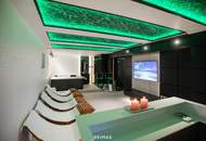 Luxuriöses, modernes Haus im Kleingarten auf 3 Ebenen