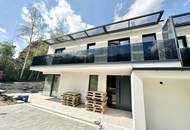 AKTIONSPREIS! Exklusive Doppelhaushälften inkl. Terrasse/Garten + Balkon! TRAUMAUSBLICK auf Burg Liechtenstein! SCHLÜSSELFERTIG!