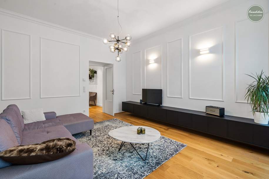 Altbauwohnung Highlight im Herzen der Stadt - Grundriss ideal - barrierefrei | Gartennutzung - Summer Feeling pur!, Wohnung-kauf, 739.000,€, 1040 Wien 4., Wieden