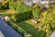 "Gartenparadies am Wiener Neustädter Kanal – 612 m² mit Gartenhaus und Wintergarten!"