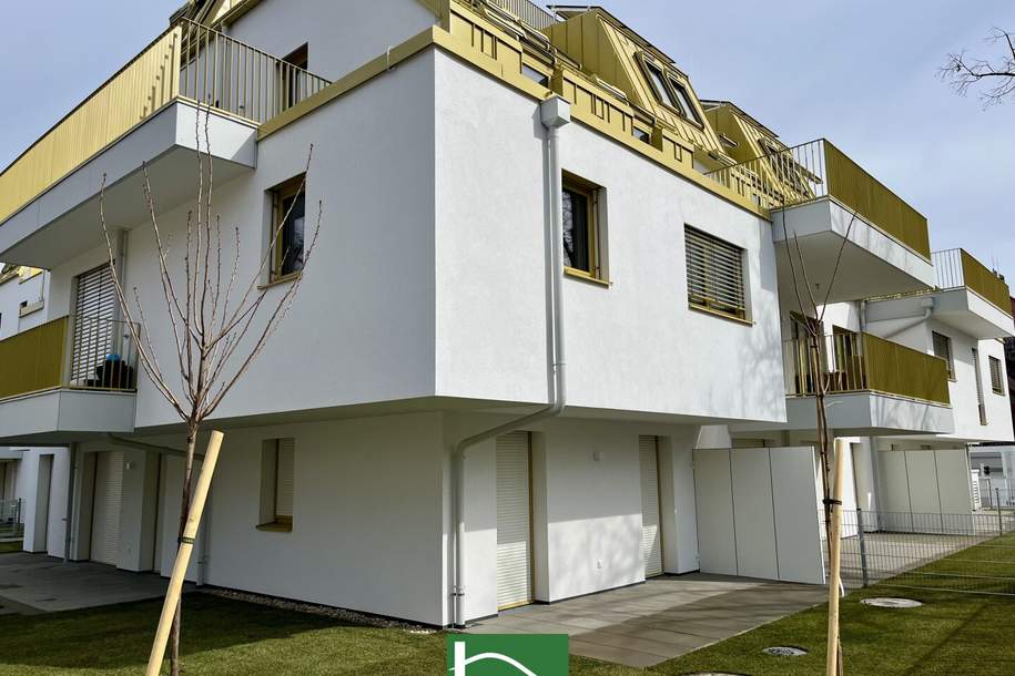 Grün und doch so nah! Modernes, hochwertiges und optisch beeindruckendes Wohnen bei der U1 Kagraner Platz mit Nähe zur Alten Donau. - WOHNTRAUM, Wohnung-kauf, 266.337,€, 1220 Wien 22., Donaustadt
